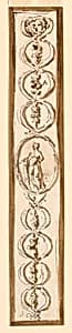 Pillar strip by Giuseppe Barberi, Italian, 1746–1809