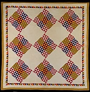 Pinwheel Variation by Unidentified (American)