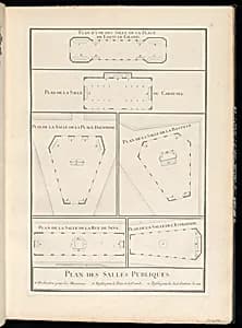 Plan des Salles Publiques