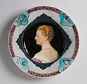 Plate by Joseph Théodore Deck, French, 1823 - 1891