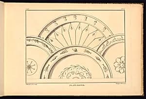 PLATS ROND by Henri Sallembier, French, ca. 1753 - 1820