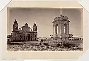 Plaza, Guatemala by Eadweard Muybridge