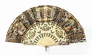 Pleated fan by Unknown