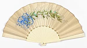 Pleated fan by Unknown