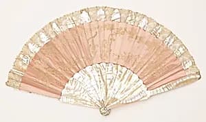 Pleated fan by Unknown