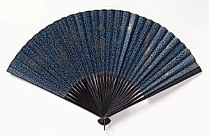 Pleated fan by Unknown