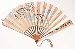 Pleated fan by Unknown