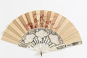 Pleated fan by Unknown