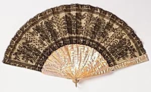 Pleated fan by Unknown