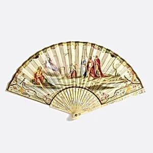 Pleated fan by Unknown