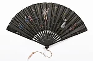 Pleated fan by Unknown
