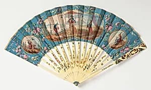 Pleated fan by Unknown