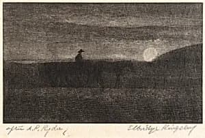 Plodding Homeward by Elbridge Kingsley