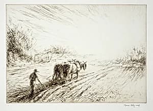 Ploughing by Kerr Eby