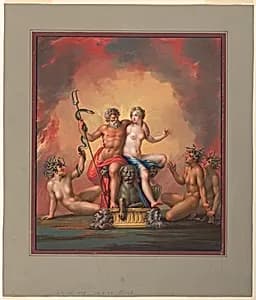 Pluto and Prosperina by Michelangelo Maestri, Italian, d. 1812