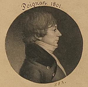 Poignan by Charles Balthazar Julien Févret de Saint-Mémin, 12 Mar 1770 - 23 Jun 1852