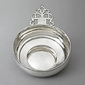 Porringer by Jacob Hurd, American, ca. 1702 - 1758