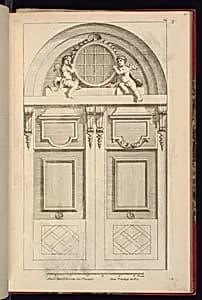 Porte-Cochère Design by Laurent Francart, French, active 1681-1690