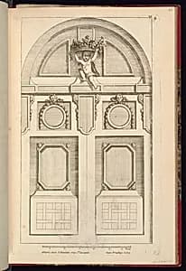 Porte-Cochère Design by Laurent Francart, French, active 1681-1690