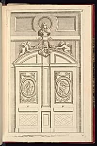 Porte-Cochère Design by Laurent Francart, French, active 1681-1690