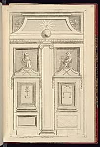 Porte-Cochère Design by Laurent Francart, French, active 1681-1690