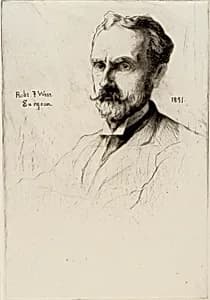 Portrait of Dr. Robert F. Weir by J. Alden Weir