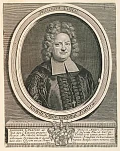 Portrait of Guilielmo Caesarino by Cornelis Vermeulen, Dutch, 1644 - 1708