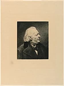 Portrait of Honoré Daumier by Auguste Boulard the younger, French, 1852 - 1927