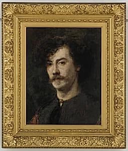 Portrait of Whistler by Henri Fantin-Latour (1836-1904)