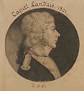 Possibly Louis Landais by Charles Balthazar Julien Févret de Saint-Mémin, 12 Mar 1770 - 23 Jun 1852