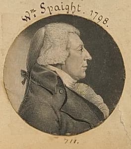 Possibly William Spaight by Charles Balthazar Julien Févret de Saint-Mémin, 12 Mar 1770 - 23 Jun 1852