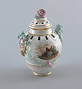 Potpourri Vase by Royal Porcelain Manufactory, Berlin, German, established 1763