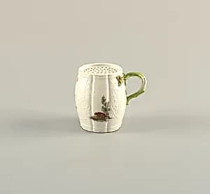 Pounce Pot (Sandstreuer) by Meissen Porcelain Manufactory, German, active from 1710 to the present