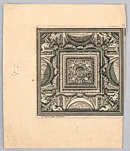 Print by Le Blond, French