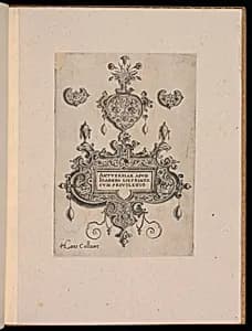 Print by Hans Collaert the Elder, Flemish, ca. 1530 - 1581