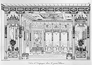 Print by Claude-Aimé Chenavard, French, 1798 - 1838