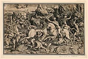 Print by Marco Dente, Italian, 1486 - 1527