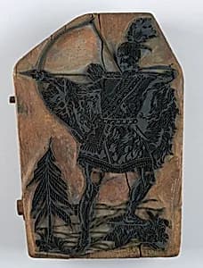 Printing block by Unknown
