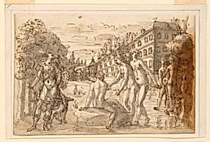 Project for a Relief by Leonardo Scaglia, French, active Italy, 1640 – 1650
