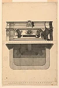 Project for an altar by Unknown