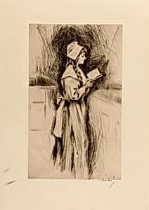 Puritan Girl by Otto J. Schneider