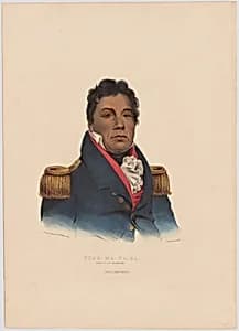 Pushmataha by John William Gear, 1806 - 1866