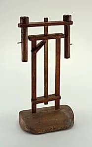 Ratcheted Candlestand by Unknown