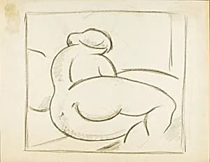Reclining Female Nude by Carl Newman