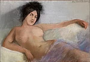 Reclining Model by Pierre Carrier-Belleuse, French