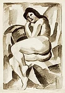 Reclining Nude by Carl Newman