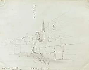 Red Balcony, Jerusalem by Miner Kilbourne Kellogg