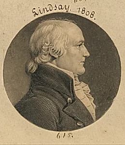 Reuben Lindsay by Charles Balthazar Julien Févret de Saint-Mémin, 12 Mar 1770 - 23 Jun 1852