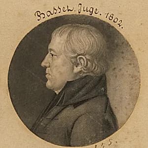 Richard Bassett by Charles Balthazar Julien Févret de Saint-Mémin, 12 Mar 1770 - 23 Jun 1852