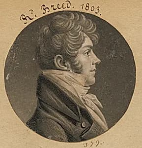 Richard Brent by Charles Balthazar Julien Févret de Saint-Mémin, 12 Mar 1770 - 23 Jun 1852